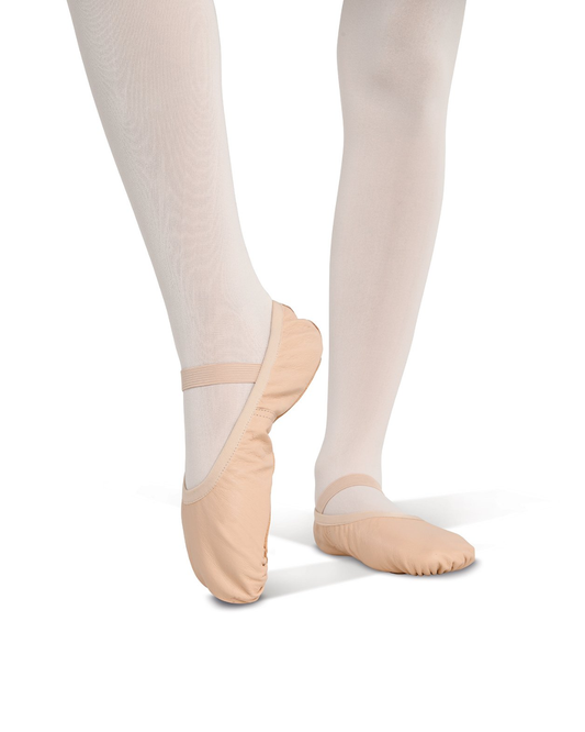 Youth Student Full Sole Leather Ballet Shoe