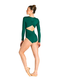 Adult Rhode Long Sleeve Shirring Leotard