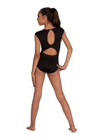 Kids Oakley Square Neck Cap Sleeve Leotard