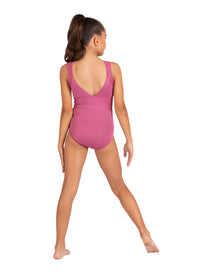 Kids Kensie Shiny Rib Leotard
