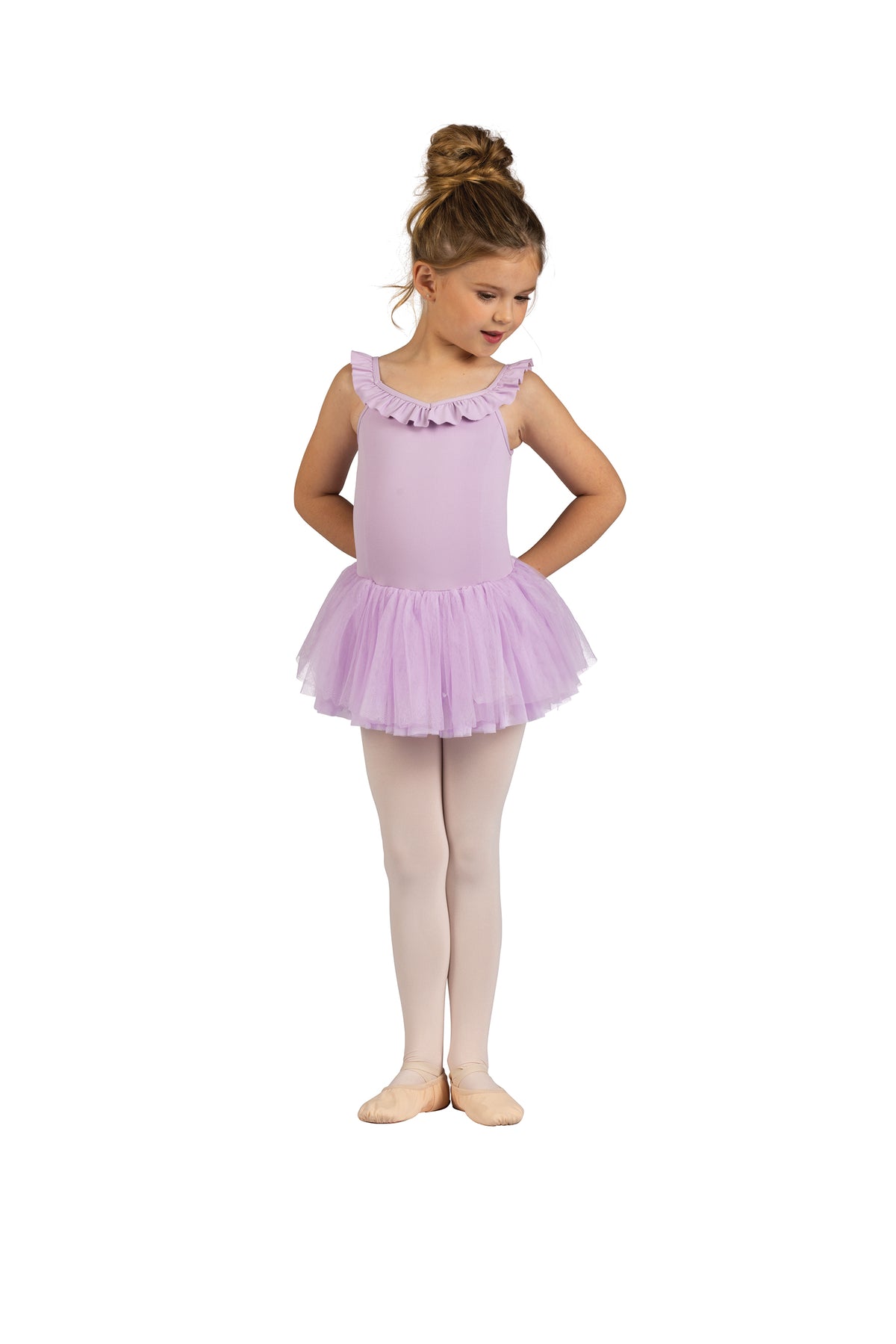 Kids Ruffle Trim Babette Dress