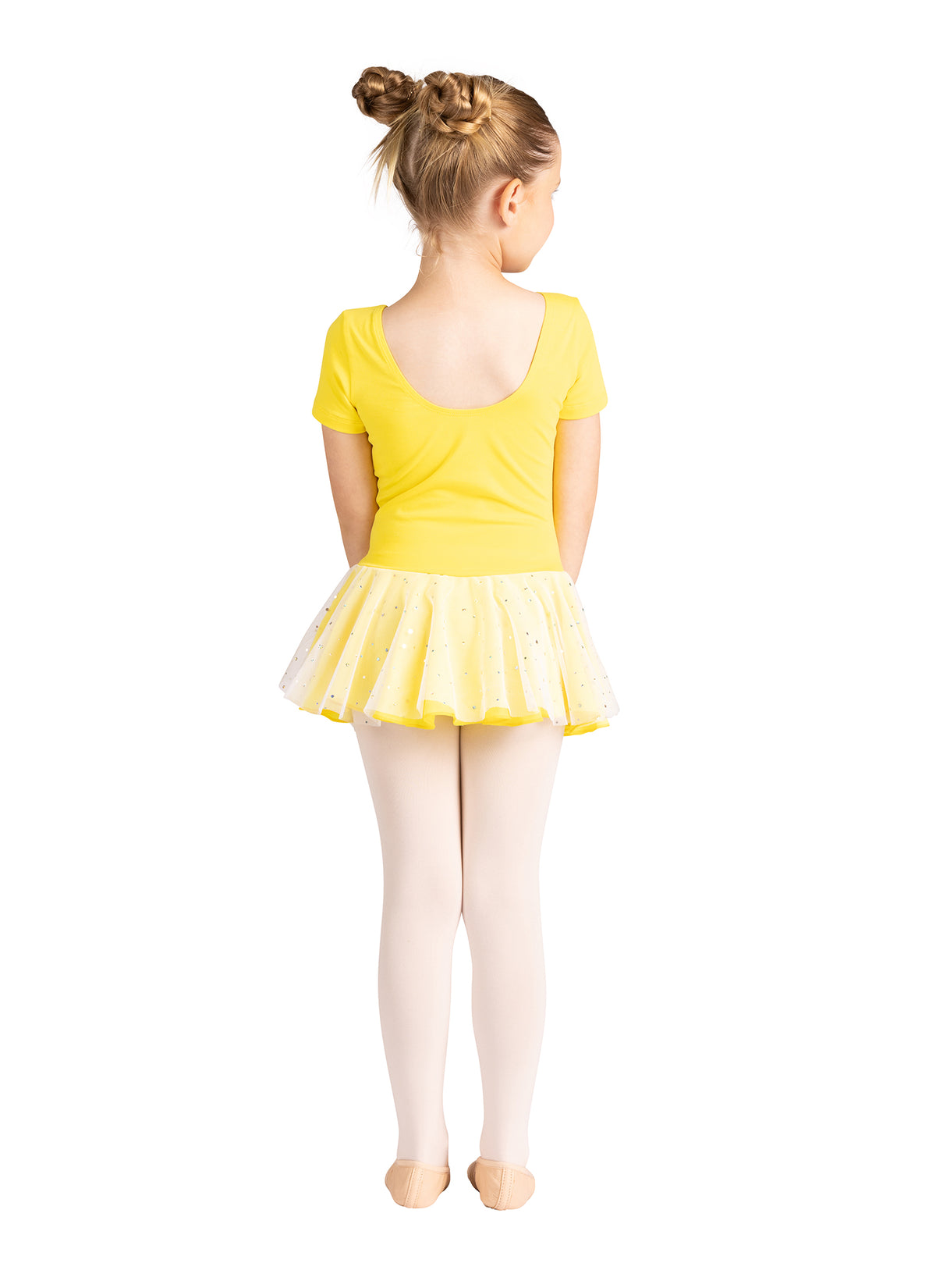 Kids Madeline Glitter Skirt Short Sleeve Dress