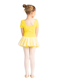 Kids Madeline Glitter Skirt Short Sleeve Dress