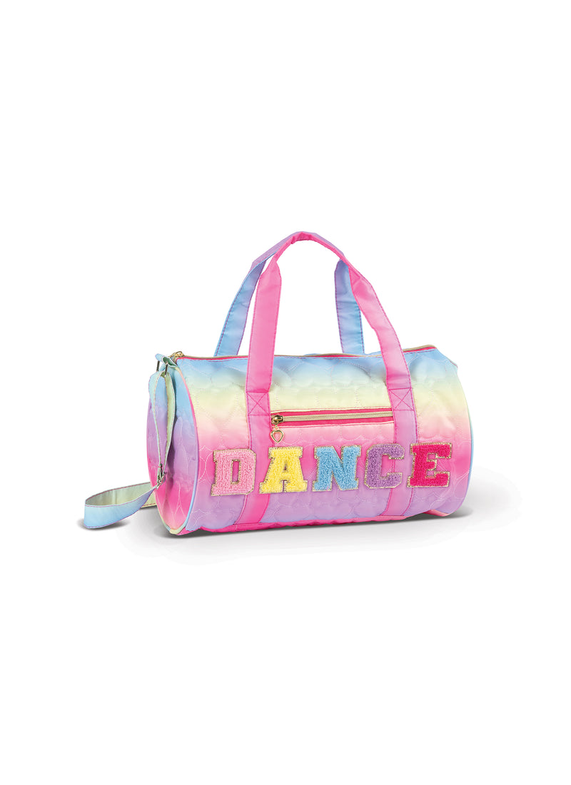Quilted Heart Rainbow Duffle Bag – Danznmotion