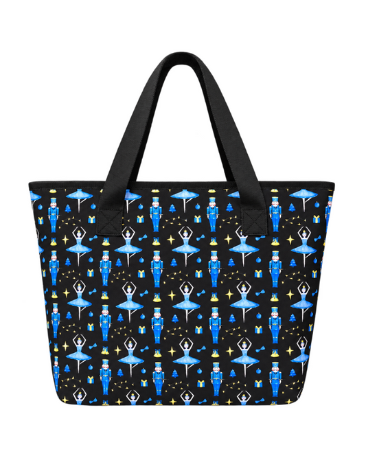 Dancers in Blue Tote Bag