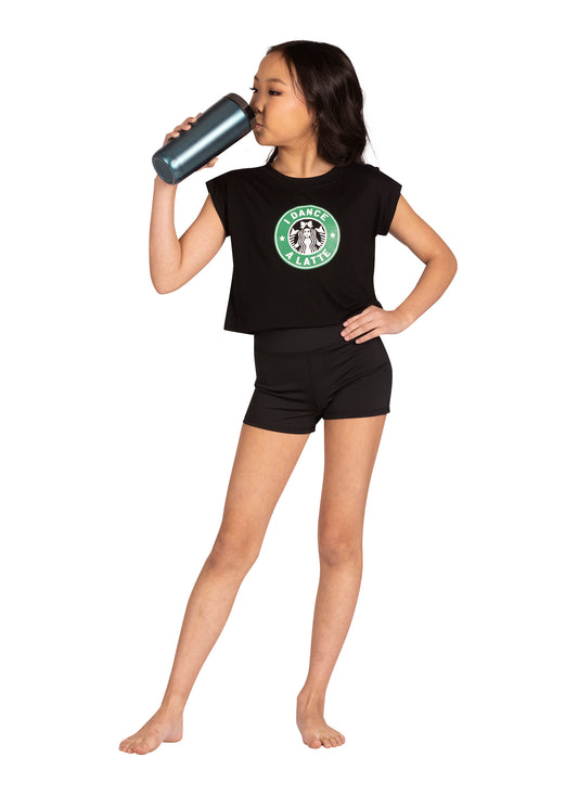 Kids "I Dance A Latte" T-Shirt