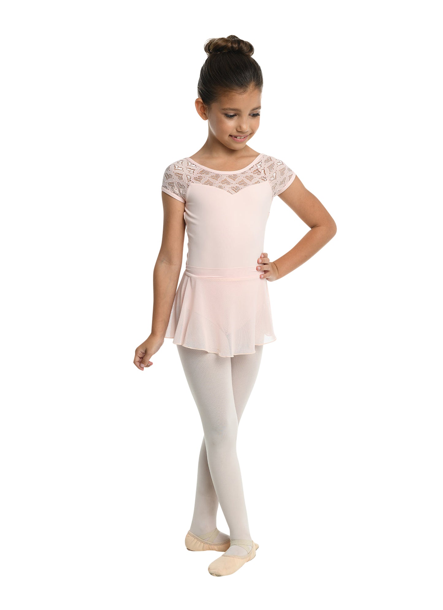 Kids Mesh Pull On Skirt