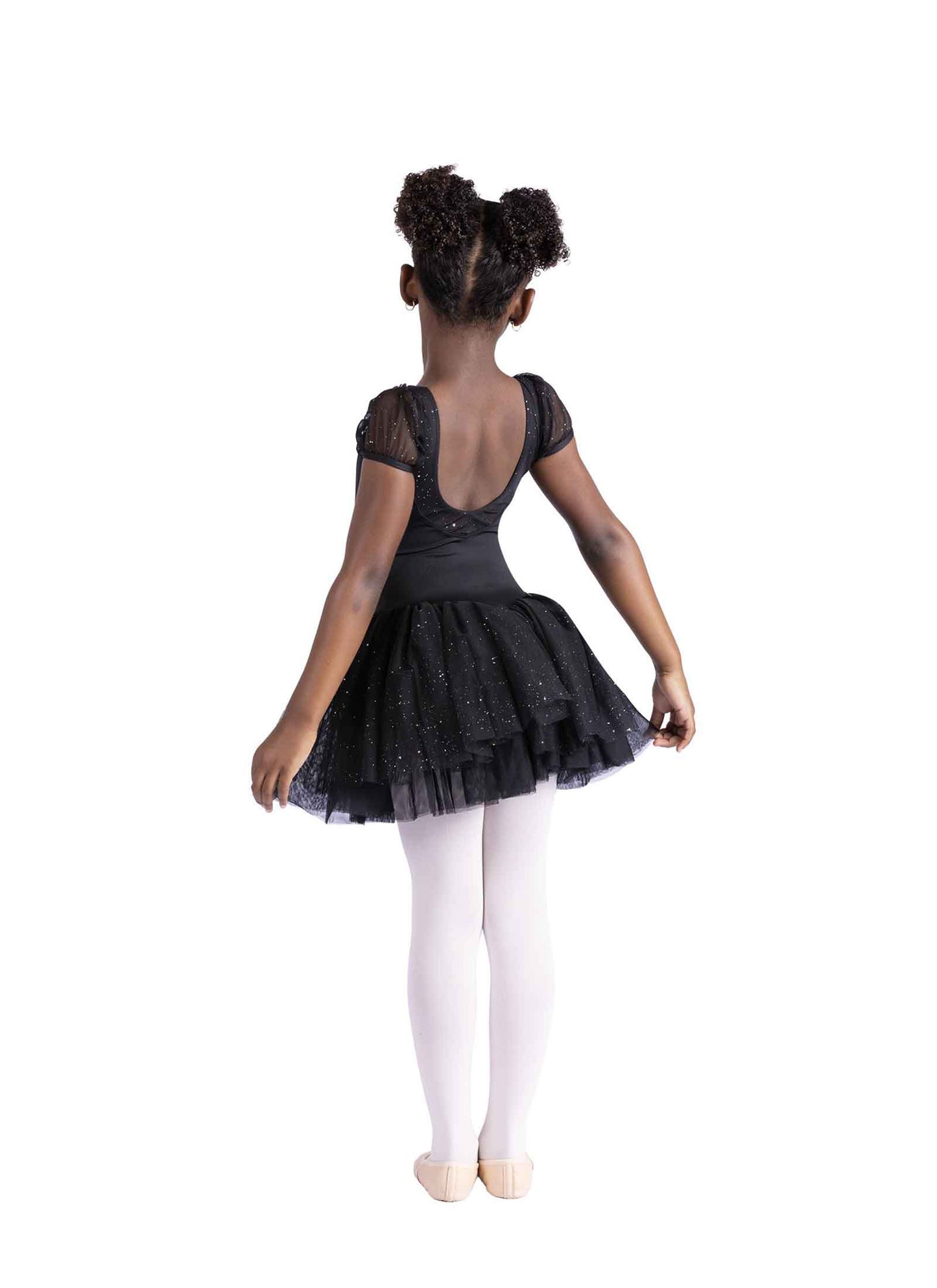 Kids Celestine Cap Sleeve Leotard Dress