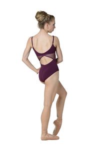Alexis Camisole Leotard | Mesh Inserts Adult | Danznmotion