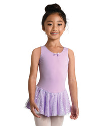Girls Glitter Skirt Tank Dress | Skirt Tank Dress | Danznmotion