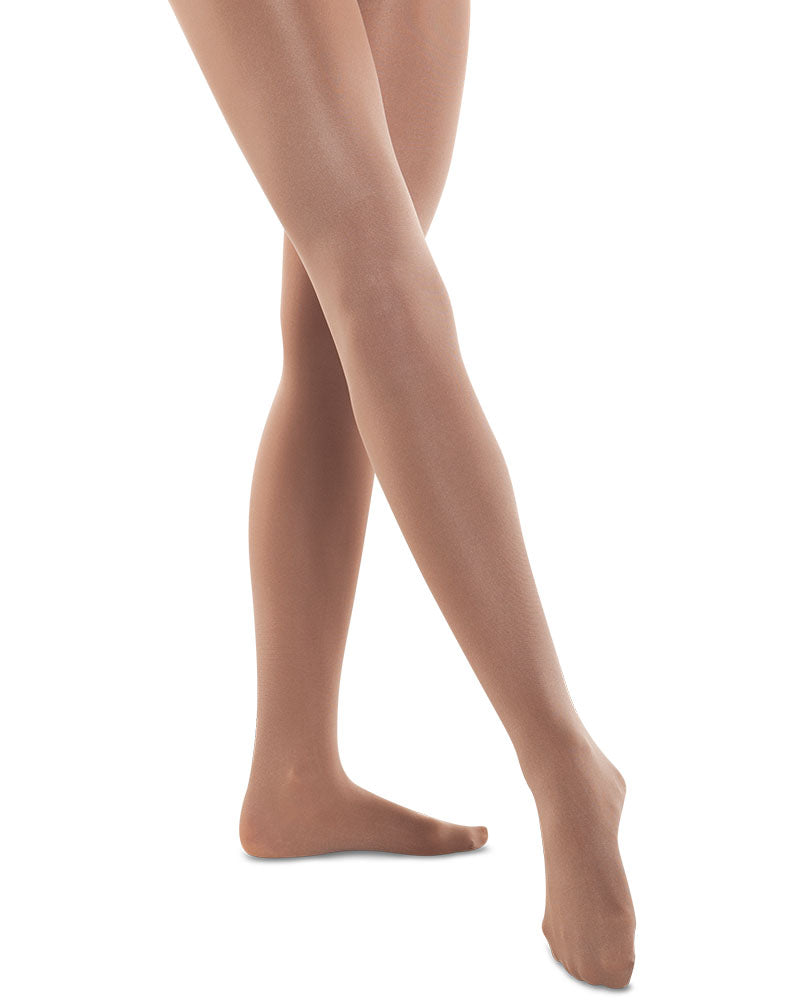 Shimmer Footed Tights | Shimmery Tights | Danznmotion