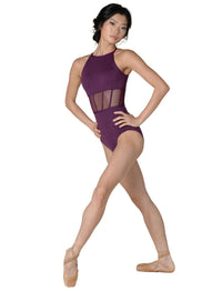 Halter Corseted Waist Leotard | Danznmotion