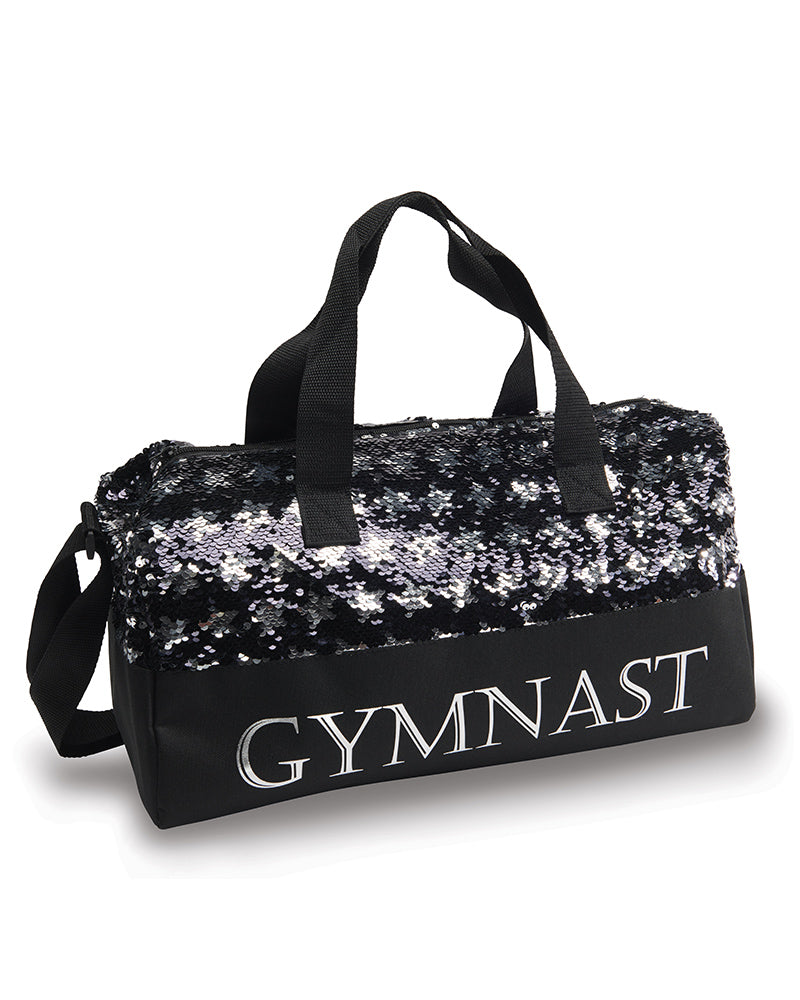 best travel duffel bags for women Danznmotion Gymnastic Sequin Stars Duffle
