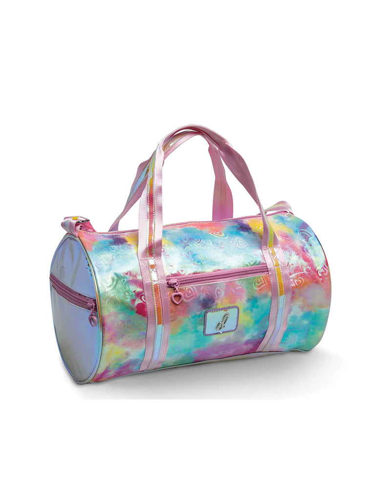 Fairfax Pastel Rainbow Large Duffle Bag