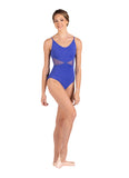 Adult Alexis Camisole Leotard With Mesh Inserts