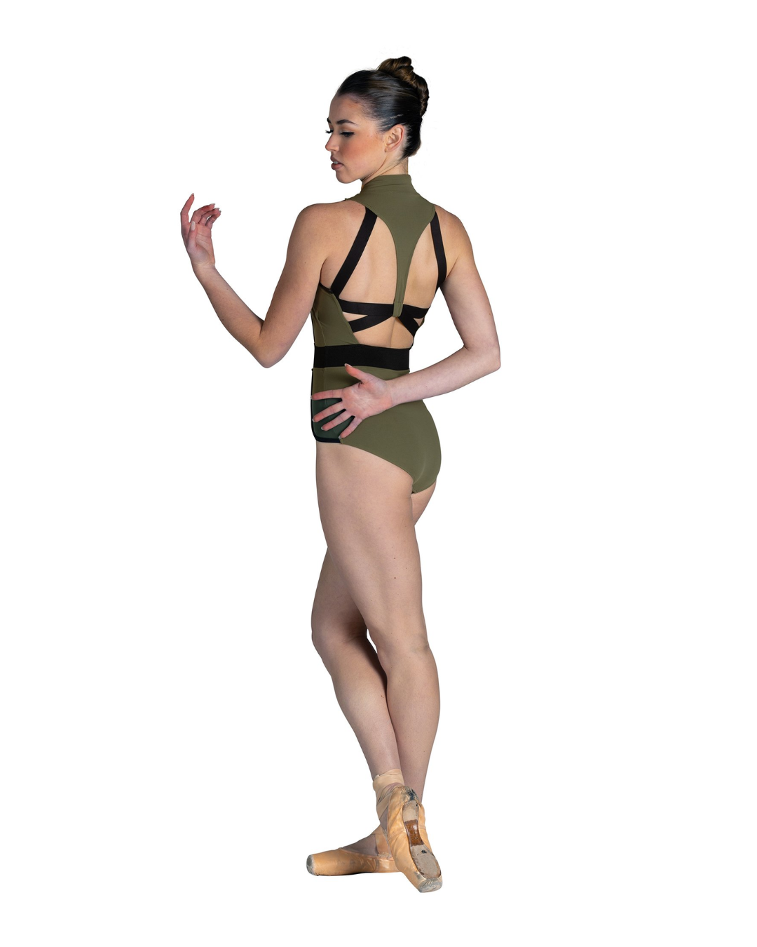 Adult Madison Scuba Leotard With Zigzag Texture