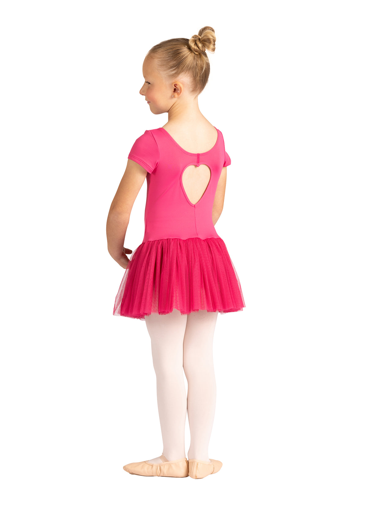 Kids Penny Cap Sleeve Heart Dress