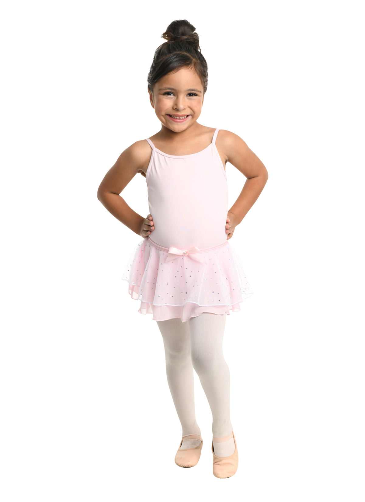 Kids Crystal Sparkle Dance Skirt