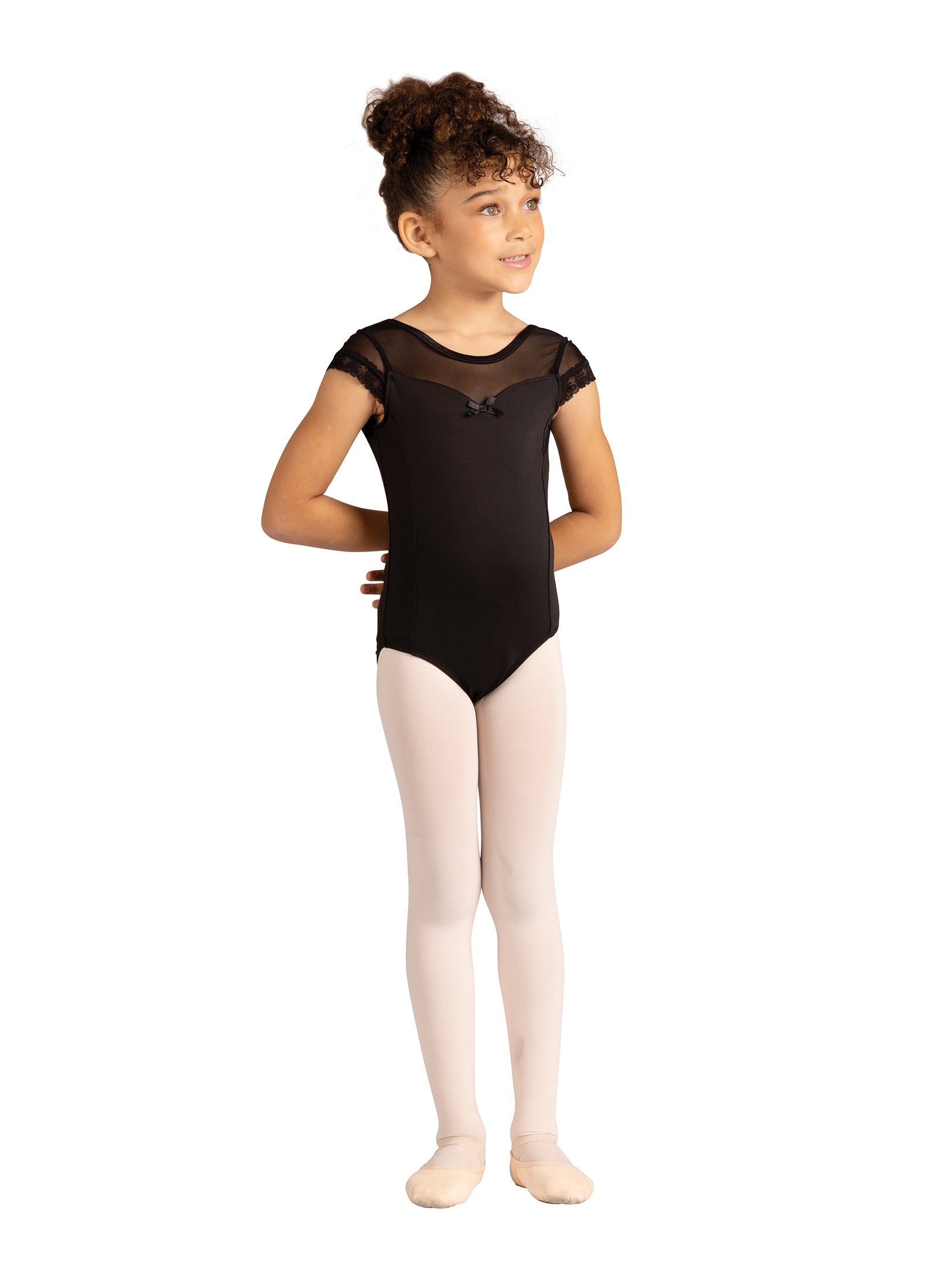 Kids Scarlett Cap Sleeve Leotard – Danznmotion