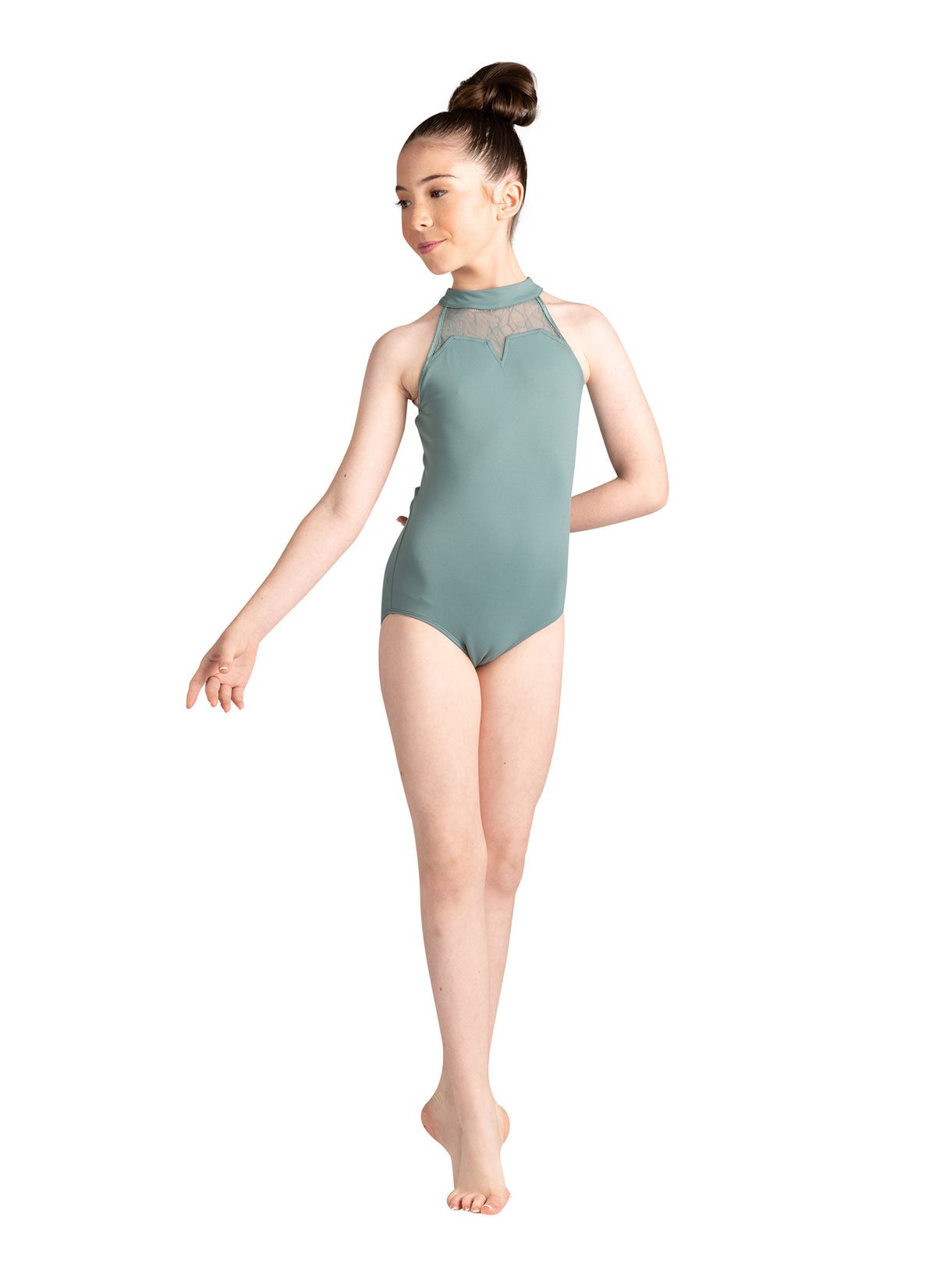 Kids Valentina Halter Leotard