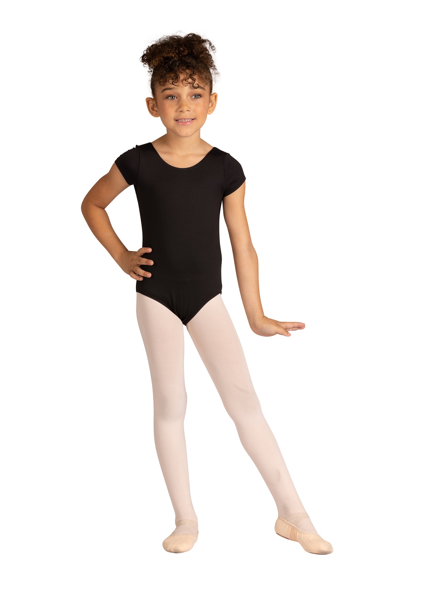 Kids Amara Heart Cap Sleeve Leotard