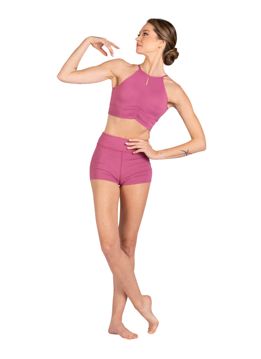 Adult Donna Shirring Halter Top