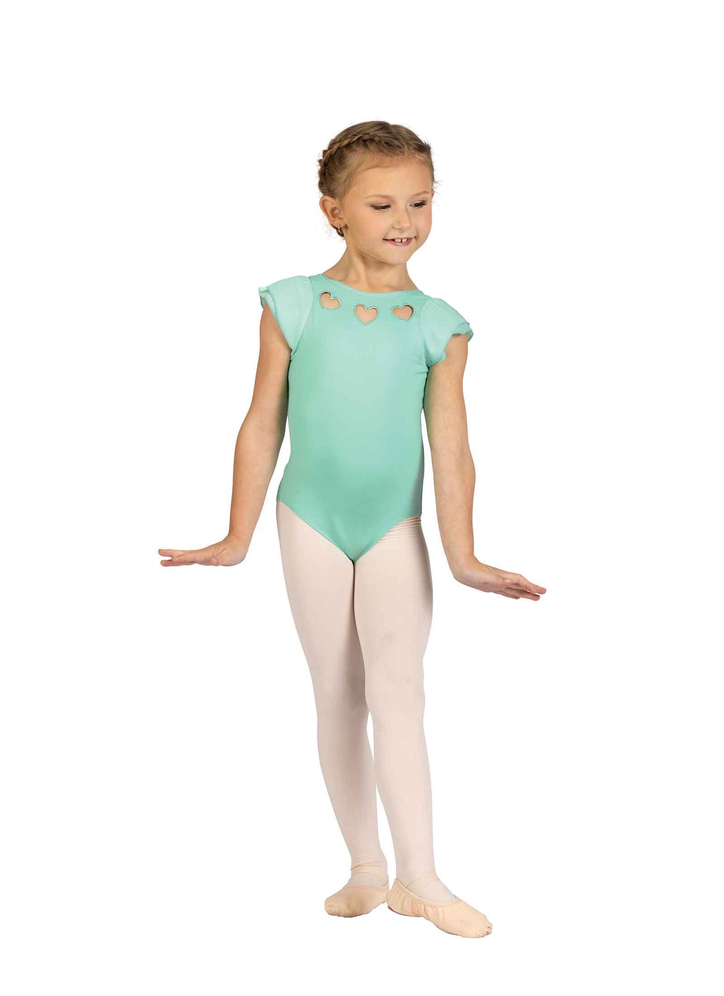 Kids Fernanda Cap Sleeve Leotard