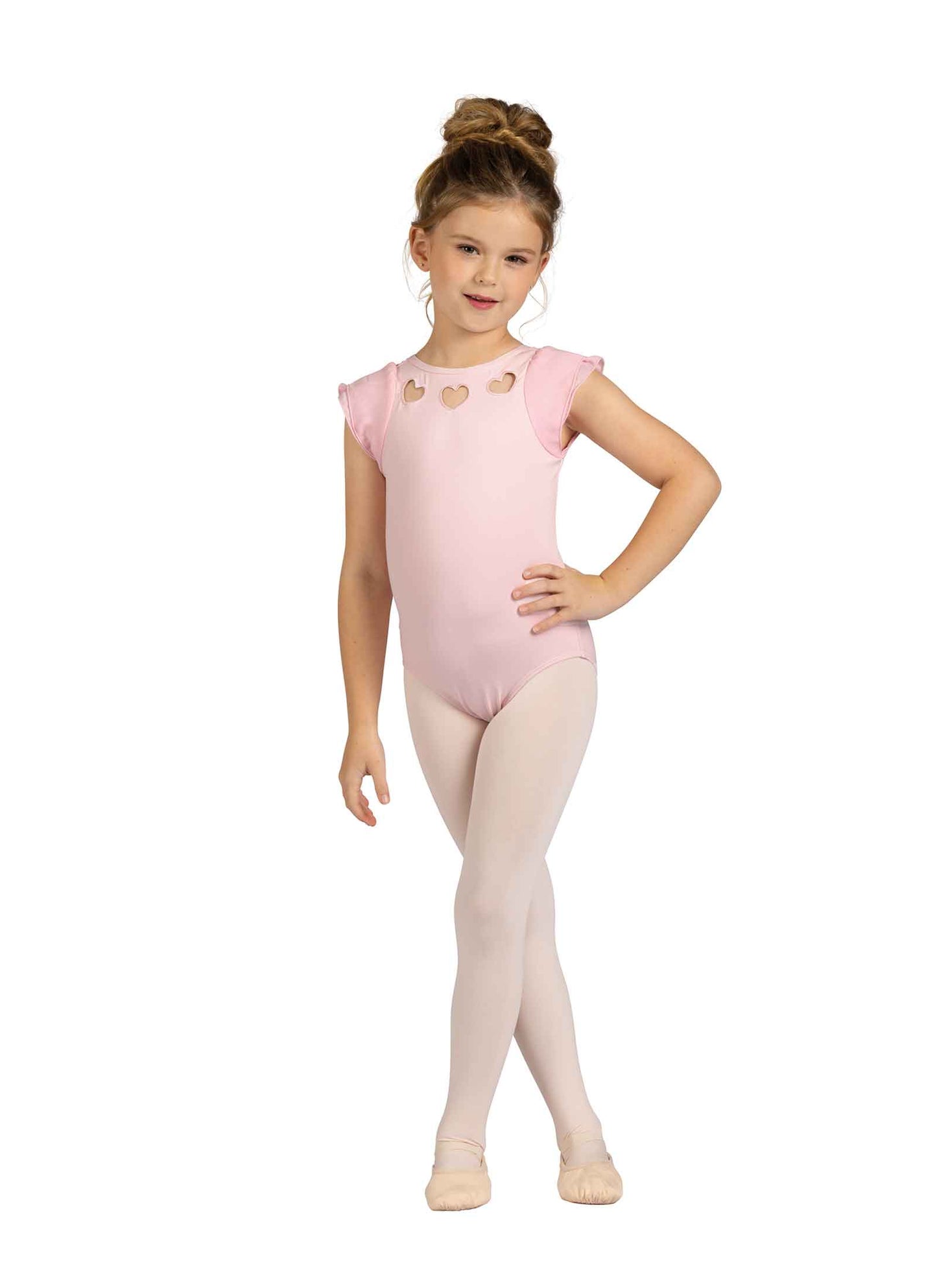 Kids Fernanda Cap Sleeve Leotard
