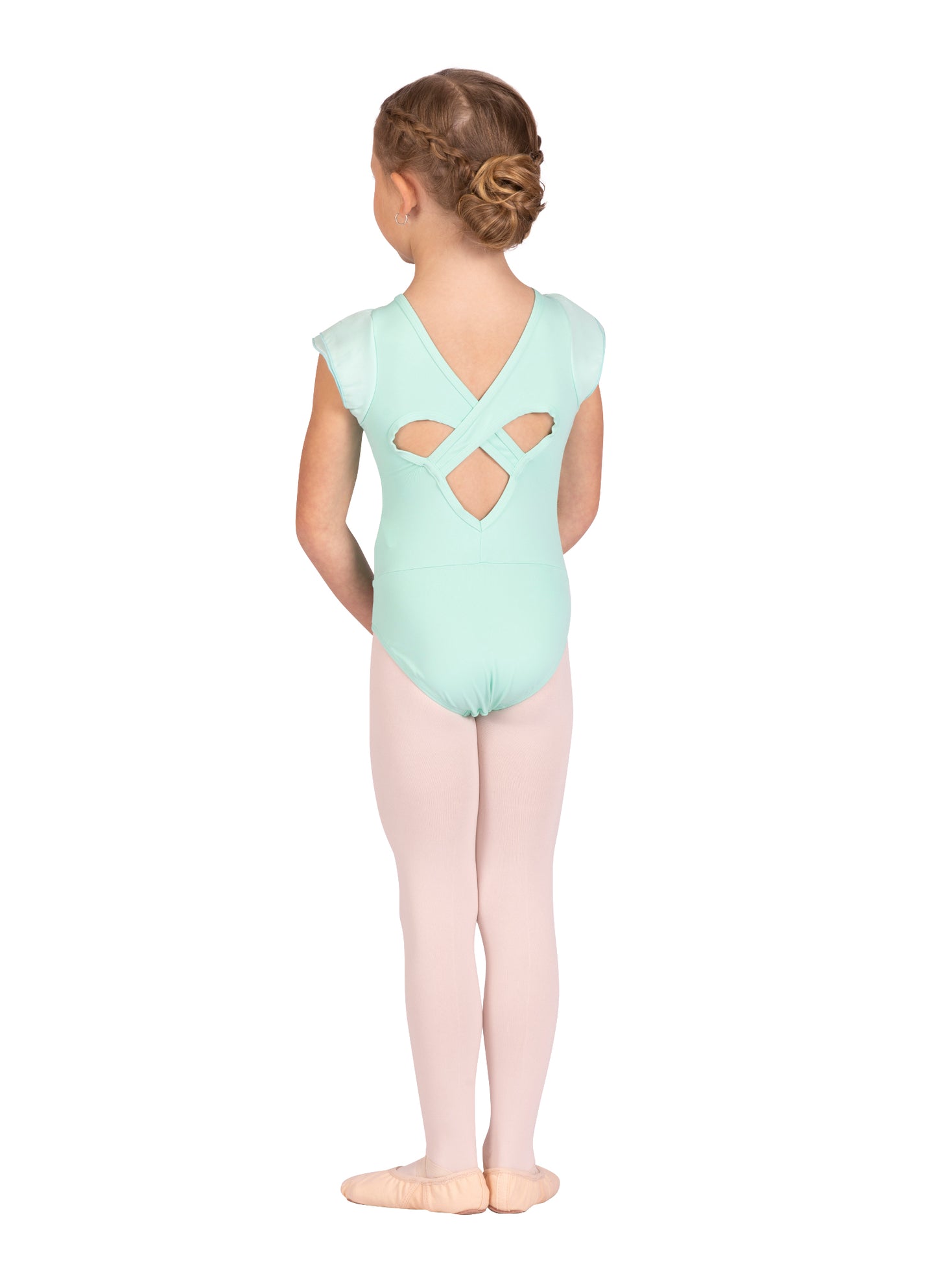 Kids Fernanda Cap Sleeve Leotard