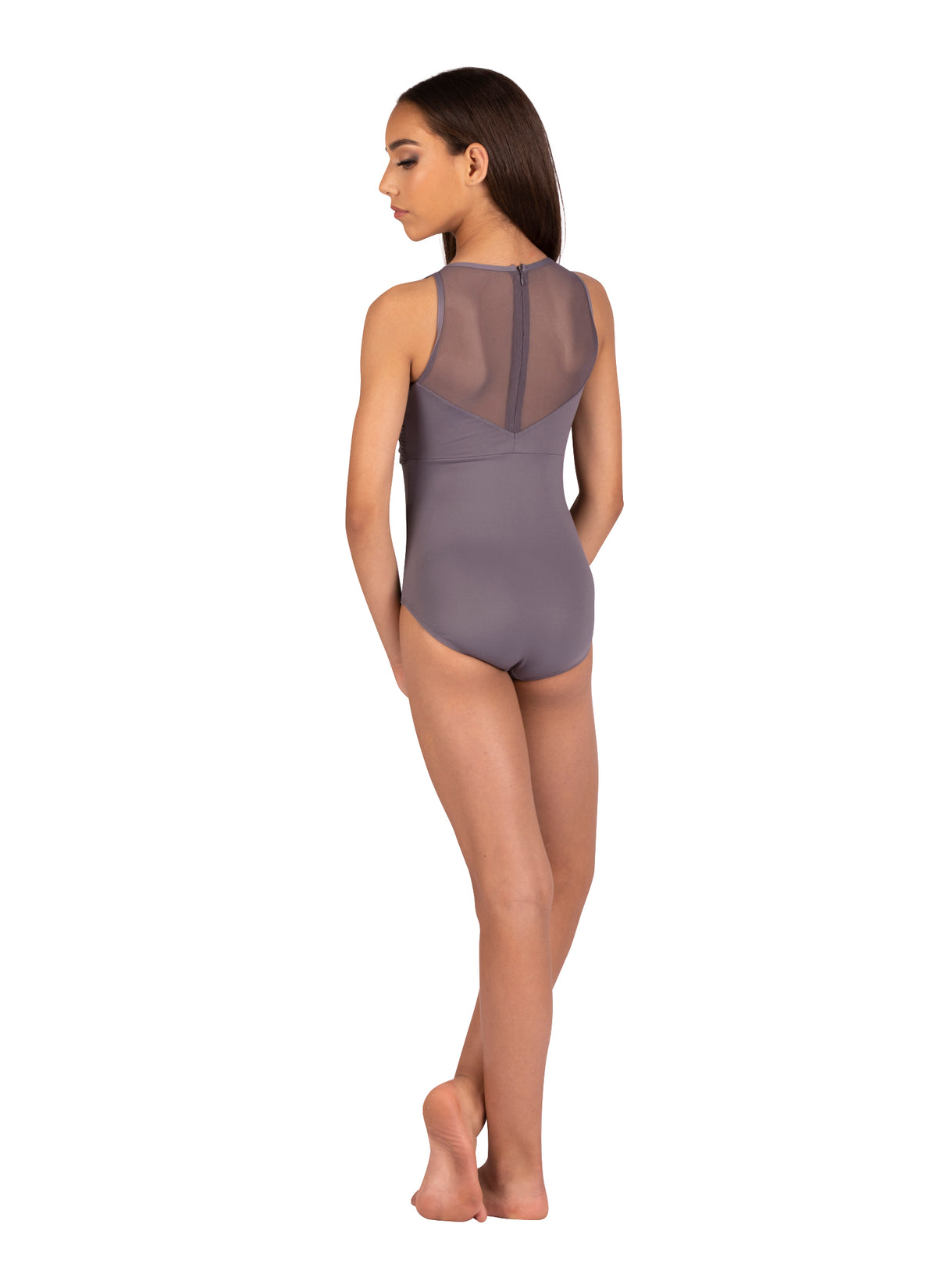Kids Genevieve Rouched Leotard