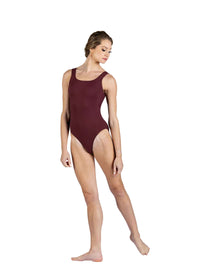 Adult Jessie Ribbed Square Neck Tank Leotard