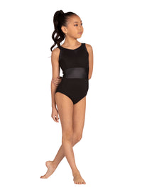 Kids Kensie Shiny Rib Leotard