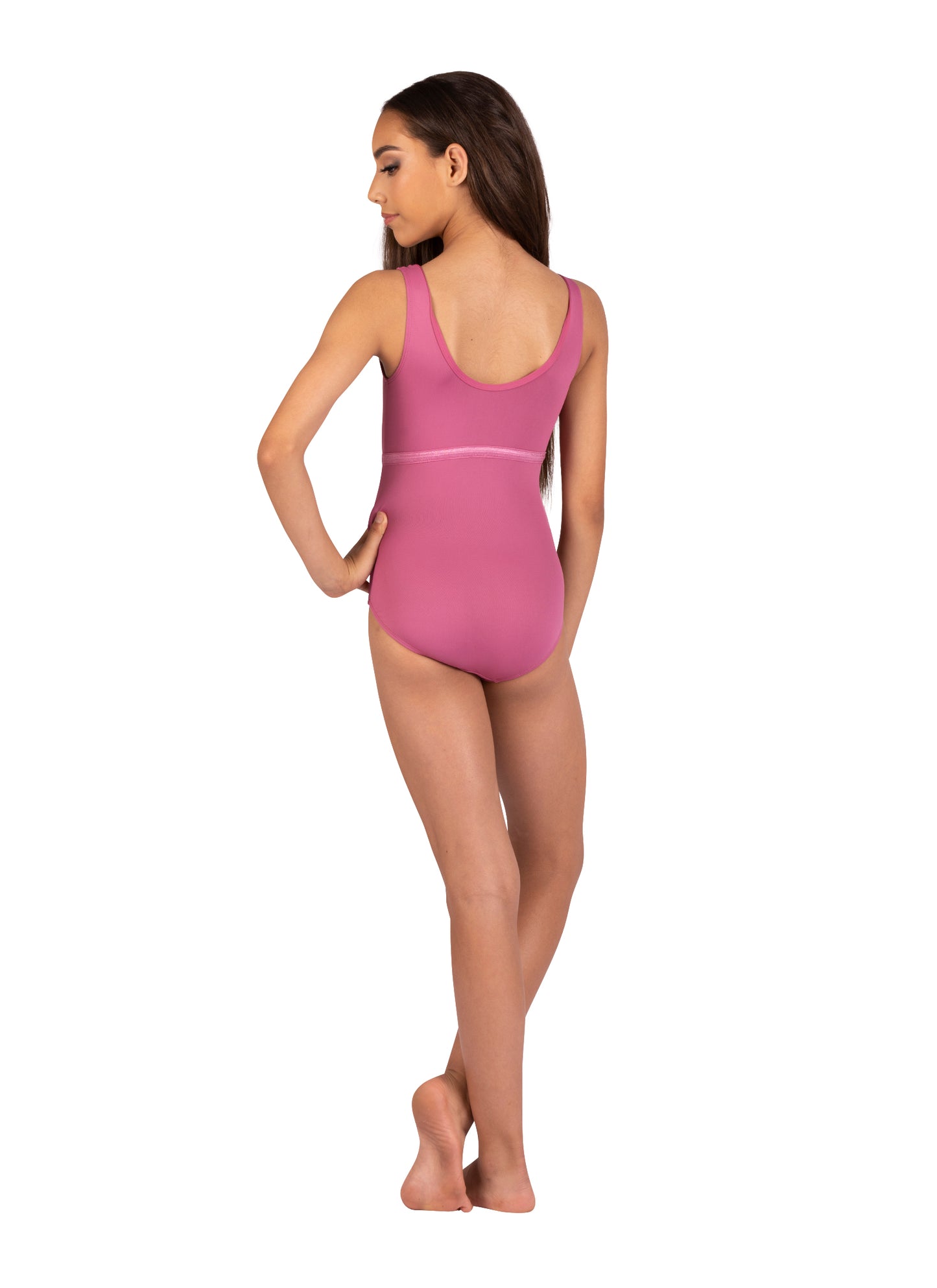 Kids Rania Tank Pleating Leotard