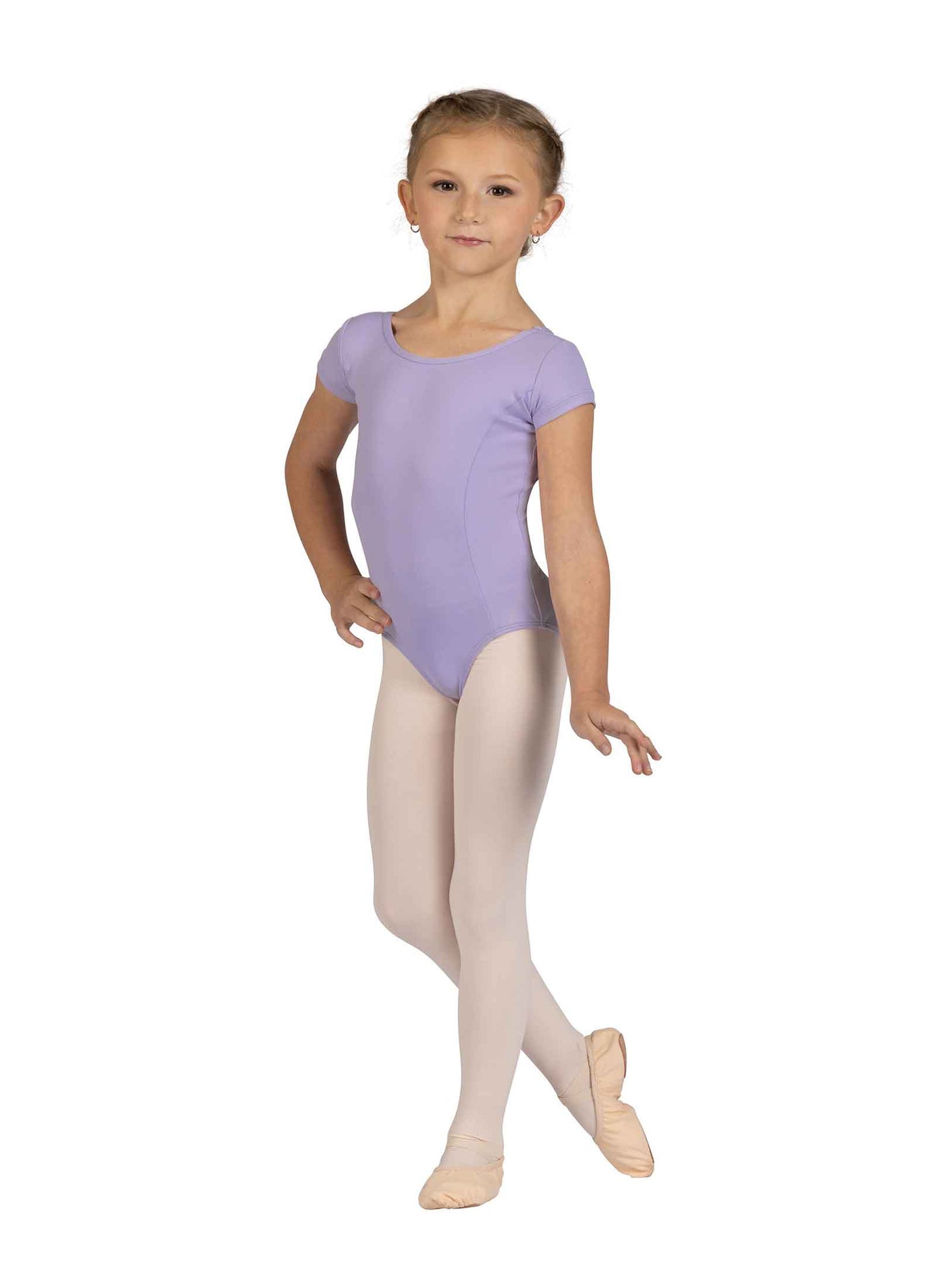 Kids Ella Cap Sleeve Leotard