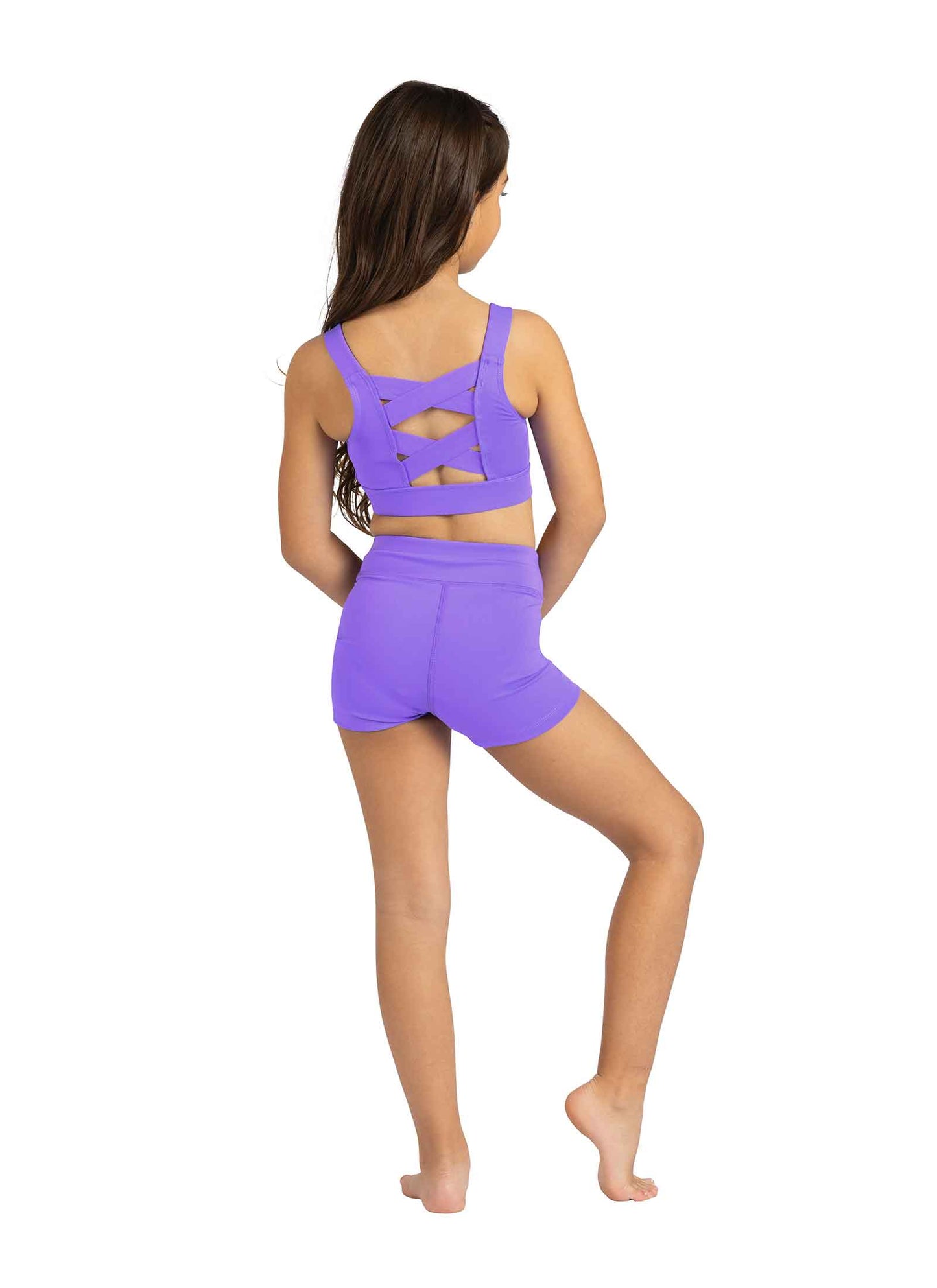 Kids Coty Bra With Crisscross Back