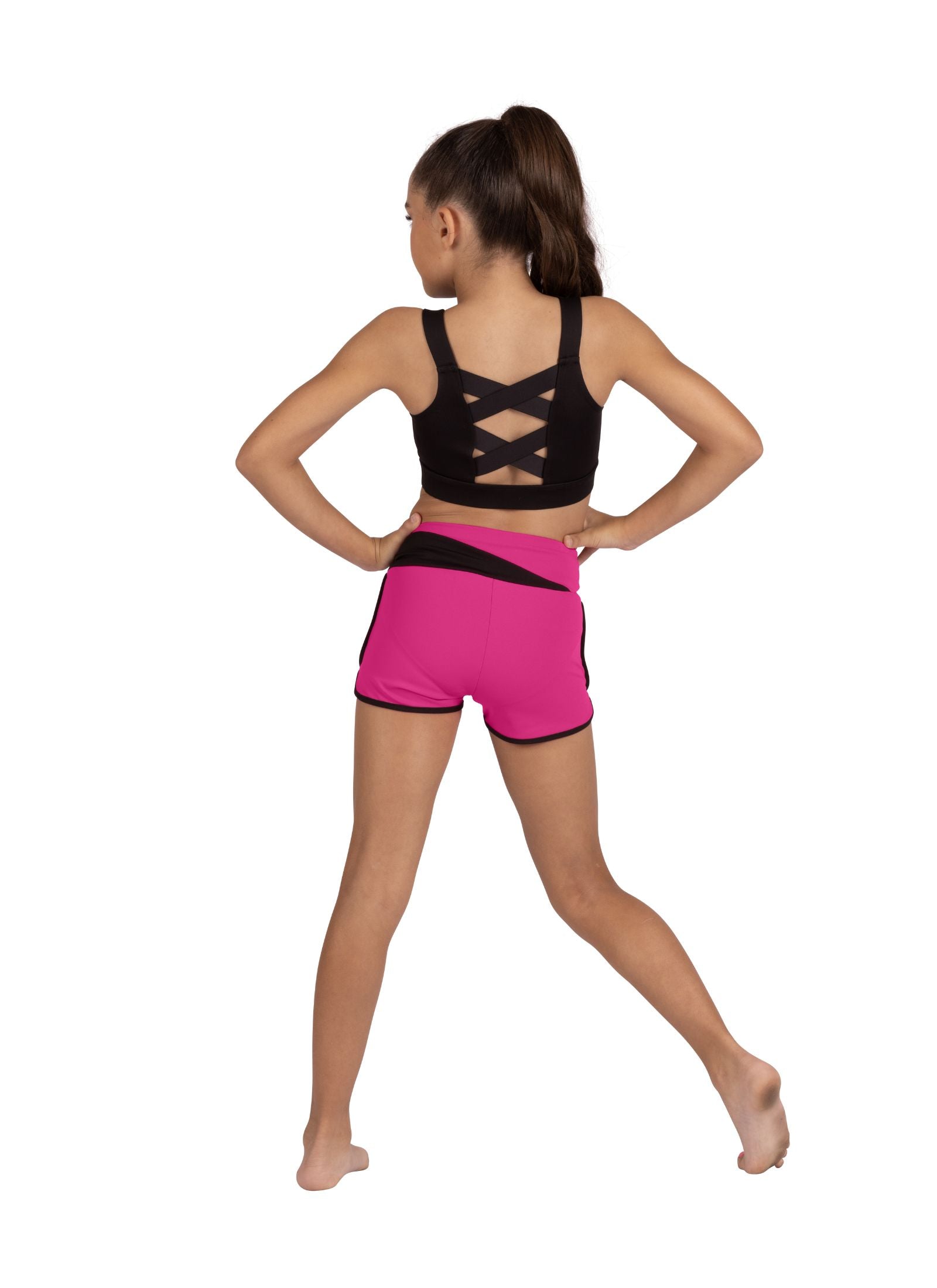 Kids Coty Bra With Crisscross Back – Danznmotion