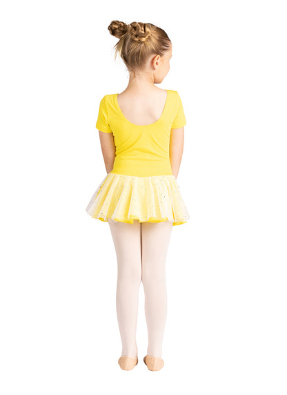 Kids Madeline Glitter Skirt Short Sleeve Dress