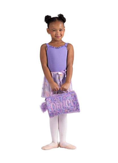 Glitter Blossom Duffle Bag