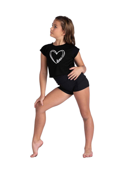 Adult Scribble Heart T-Shirt