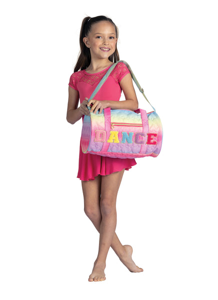 Quilted Heart Rainbow Duffle Bag – Danznmotion