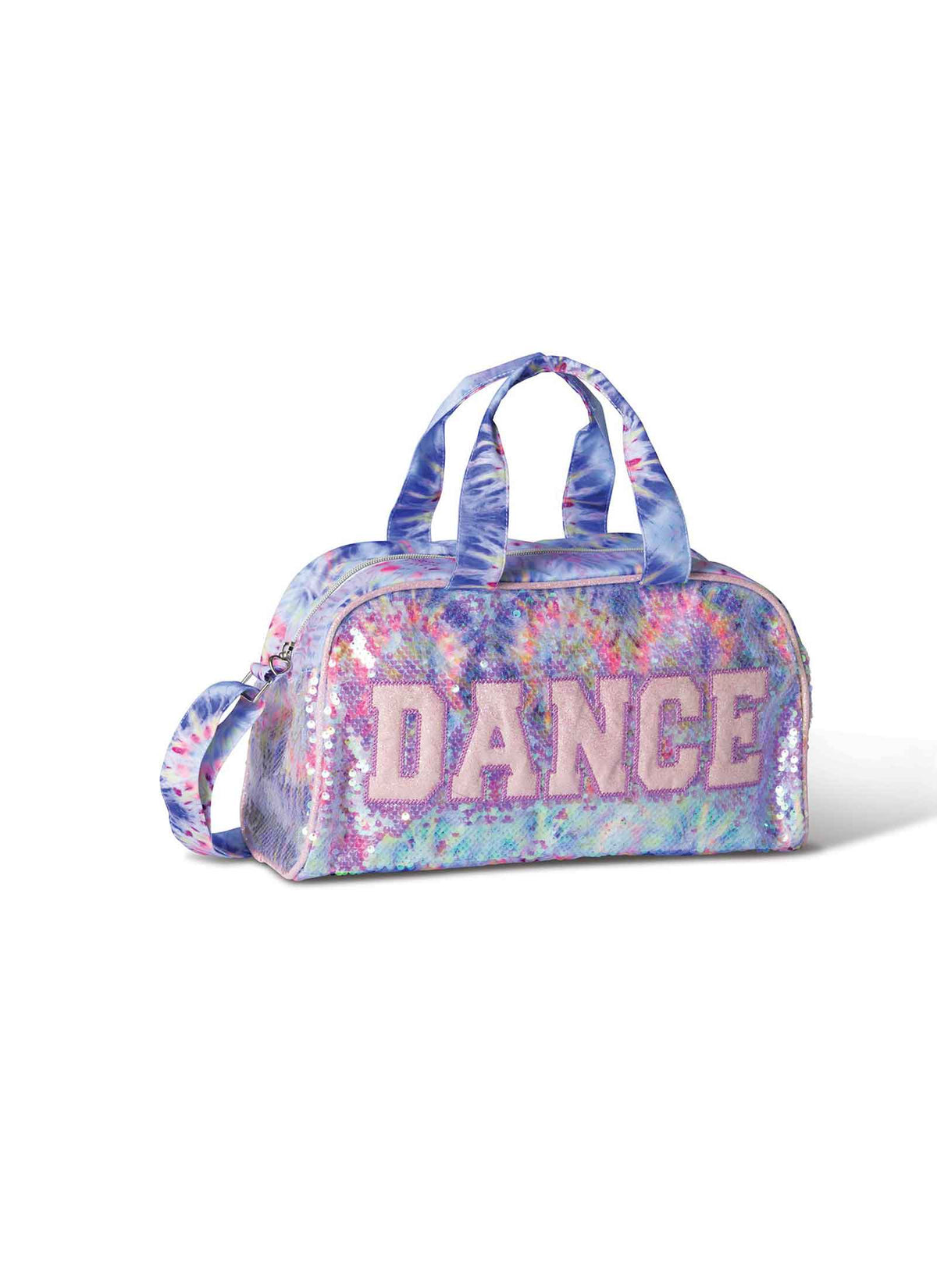 Groovy Sparkle Tie-Dye Duffle Bag