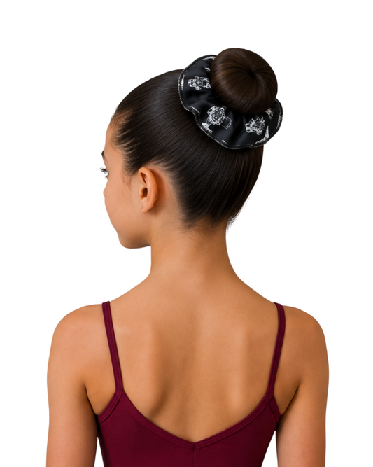 Nutcracker Ballerina Print Scrunchie