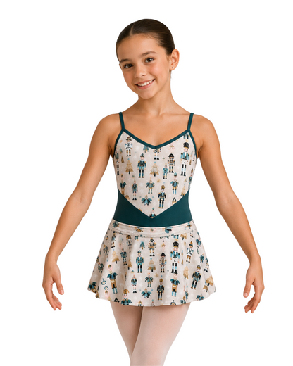 Kids Nutcracker Dreams Print Leotard