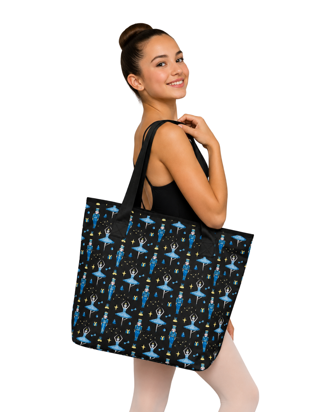 Dancers in Blue Tote Bag