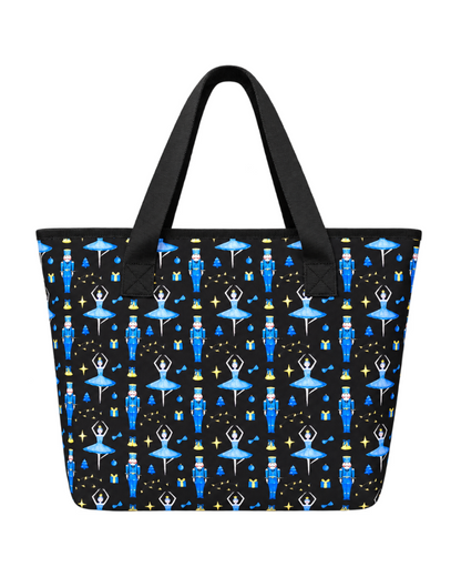 Dancers in Blue Tote Bag