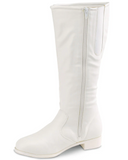 Gotham Dallas Knee-High Majorette Boot - White