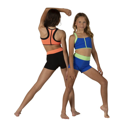 Kids Spliced Camisole Bra Top