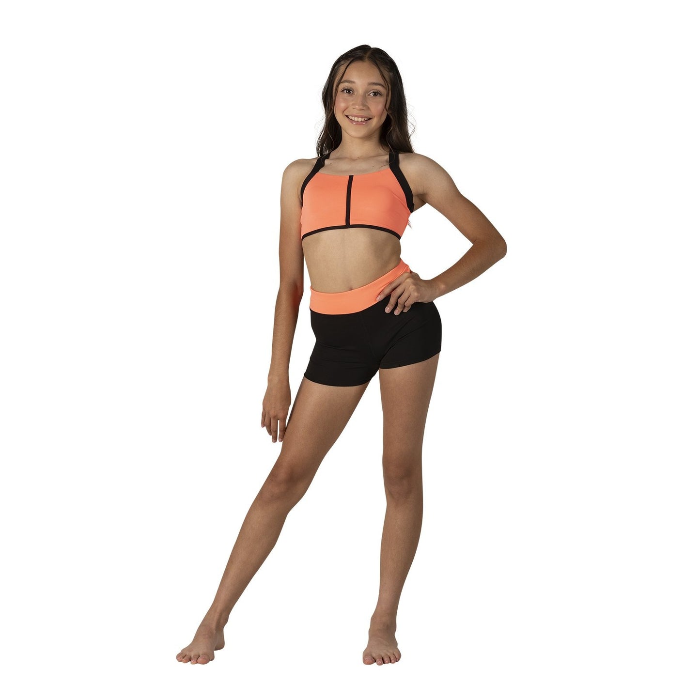 Kids Spliced Camisole Bra Top