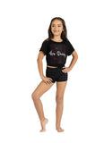 Kids "Keep Dancing" Tie Back T-Shirt