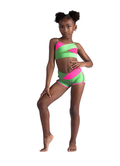 Kids Marli Two-Tone Camisole Bra Top